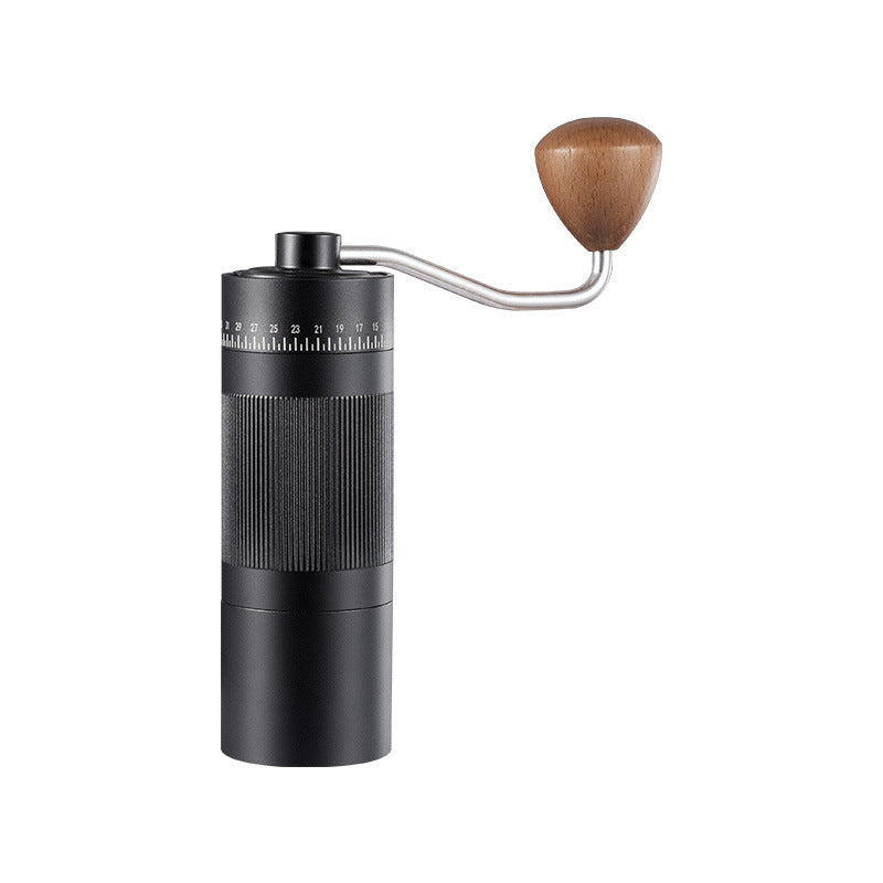 Manual Coffee Grinder V1.1, Hand Crank Coffee Grinder, CNC 38mm Conical Burrs, Externally Adjustable Settings, Burr Coffee Grinder, Capacity 25g