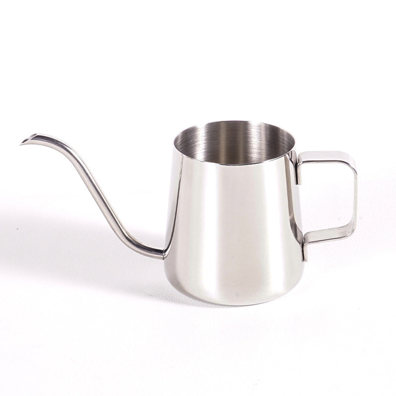 Stainless Steel Goose Neck Coffee Pot, Hand Drip, Italian Machine, Moka Pot, Tea Kettle, Kitchen Coffee Accessories, 250ml 350ml