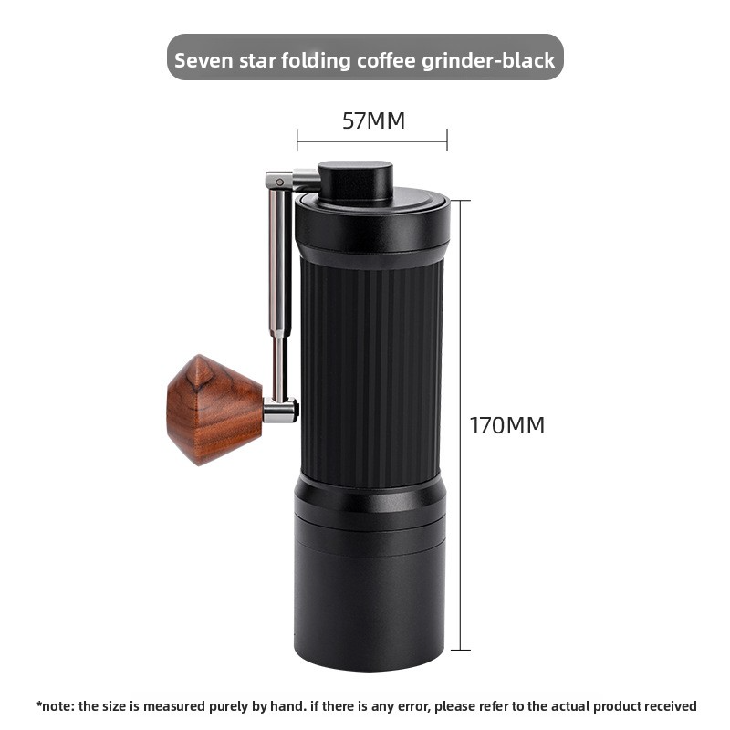 LUCKYONER Upgrade Manual Coffee Grinder CNC Professional Stainless Steel Diamond Adjustable Manual Burr Coffee Bean Grinding