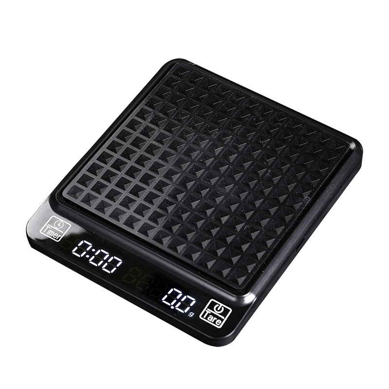 Digital Kitchen Coffee Scale High Precision Cyclic Rechargeable Espresso Electronic Scale Home Barista Accessories