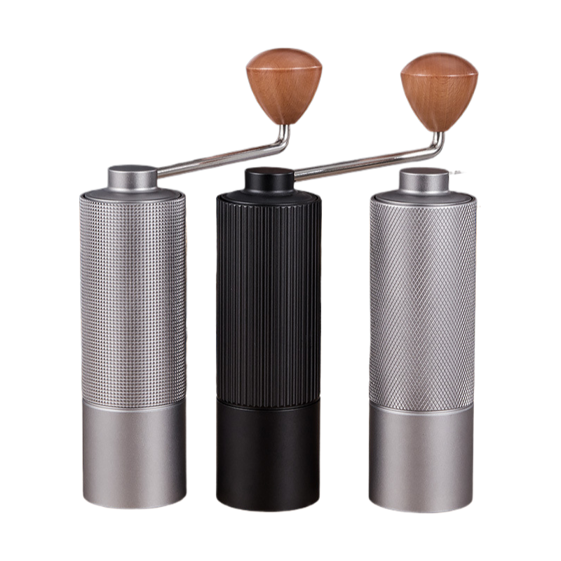 Manual Coffee Grinder Stainless Steel Conical Burr Adjustable Setting High Quality Portable Hand Grinder
