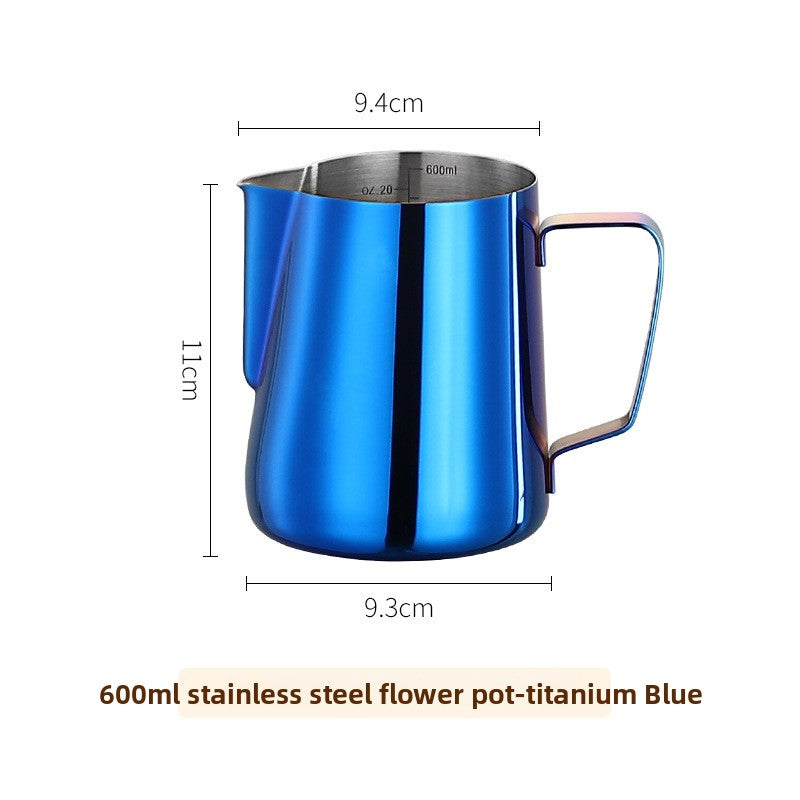 304 stainless steel coffee cup spout coffee cup milk frother coffee cup tools coffee utensil