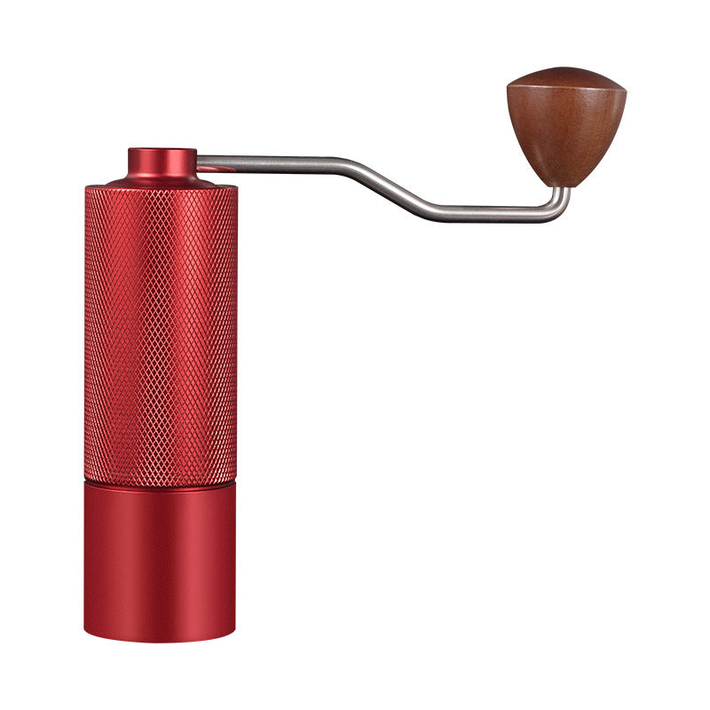 Adjustable Coffee Bean Grinder Manual Coffee Grinder Diamond Grinder CNC Stainless Steel Core Lengthened Handle Double Bearing