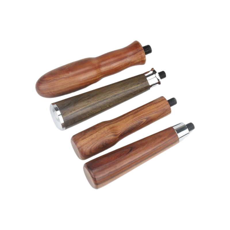 (Coffee Supplies & Accessories) Espresso Machine Port Accessories, Semi-Automatic Espresso Machine Filter Handle, Wooden Handle Accessories M10 M12