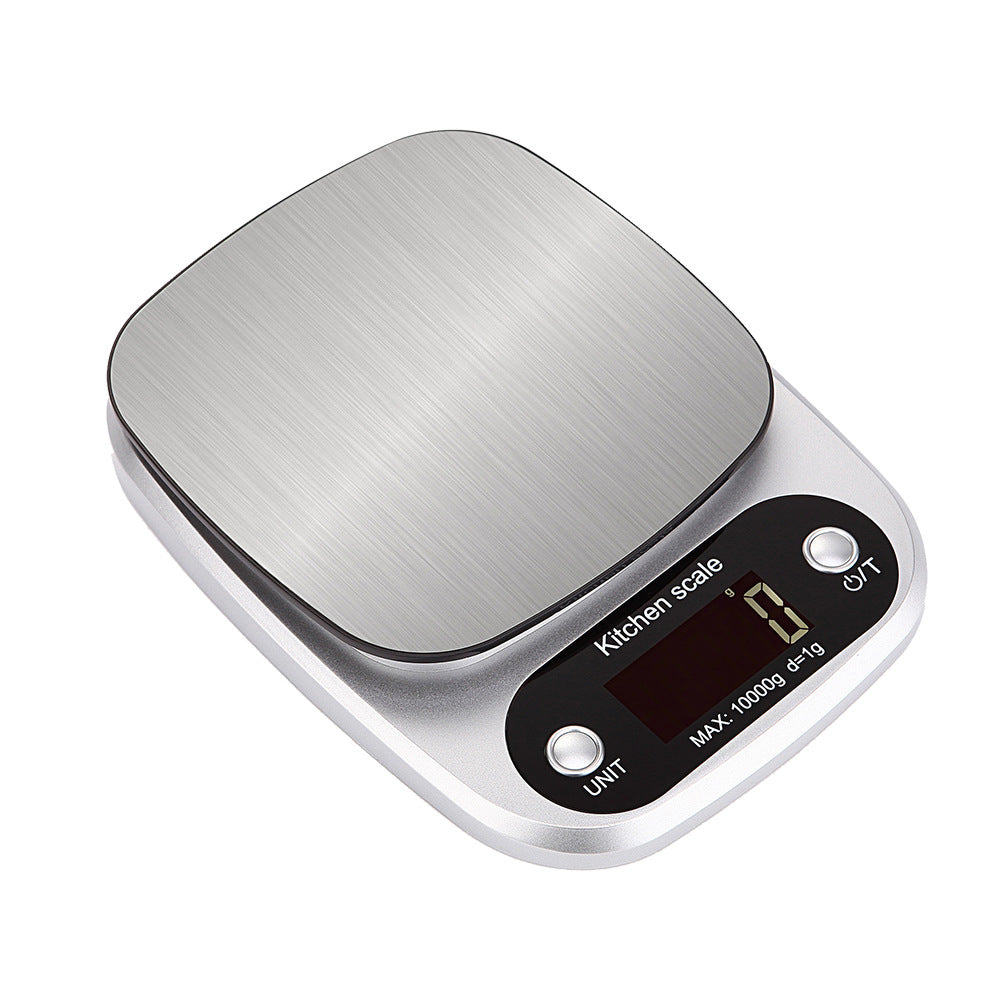 Food Scale, Kitchen Food Scale, ABS and Stainless Steel Material Battery Model High Quick Cleaning LED Screen Blue, Digital Kitchen Scales