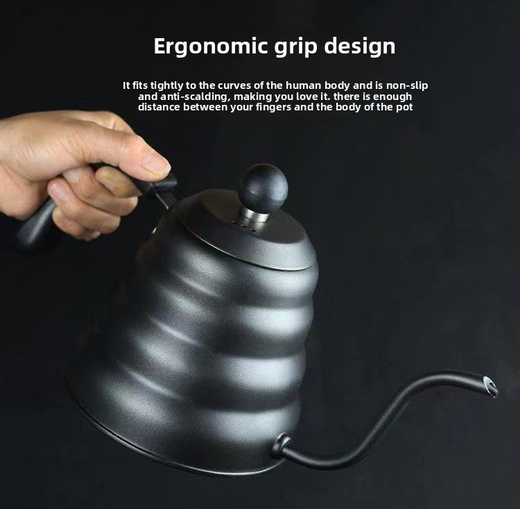 Stainless Steel Tea Kettle 1L Thermometer Gooseneck Kettle for Stovetop Pour Over Coffee Kettle Precision Pour Drip Spout Tea Pot 28oz