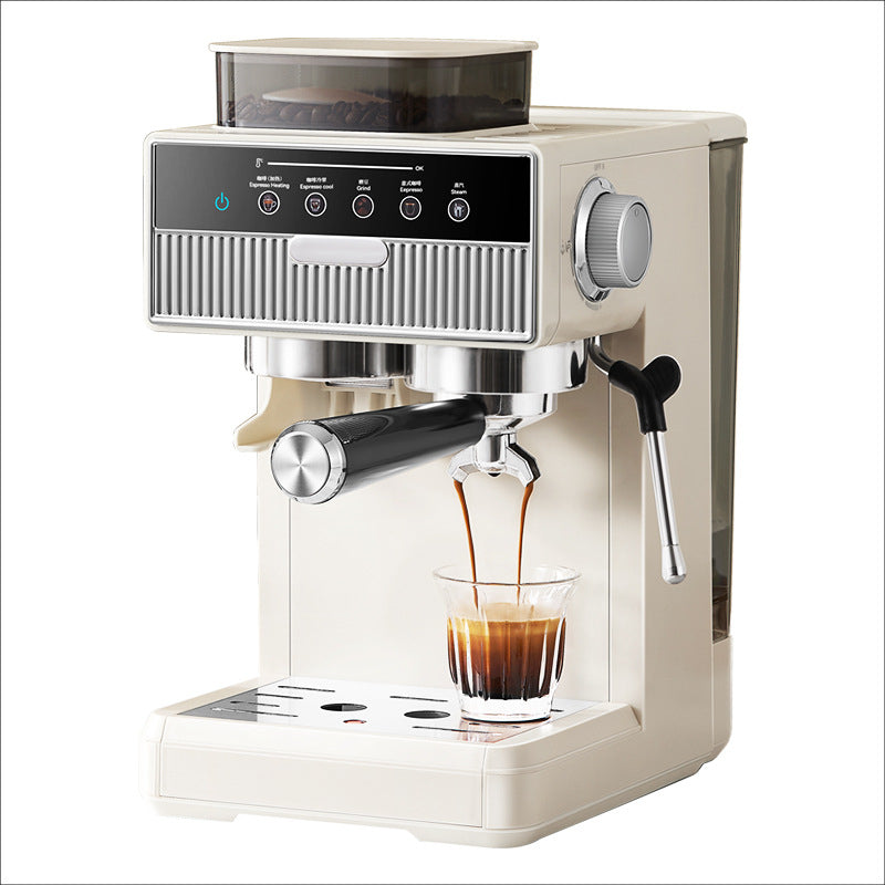 Semi-automatic Grinding and Extraction Espresso Machine, Steam milk espresso coffee machine, Can Extract Cold/hot Coffee