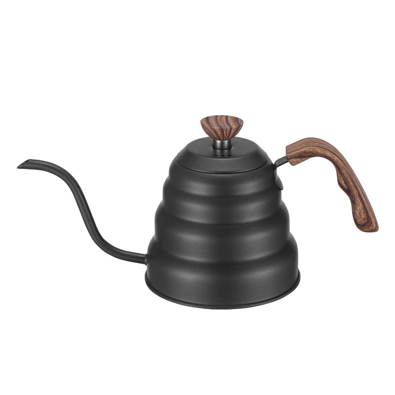 Stainless Steel Pour Over Coffee Pot with Gooseneck Spout, Food Grade Material, Anti and Easy to, Precise Water Control for Coffee Extraction, Heat Hand (1L)