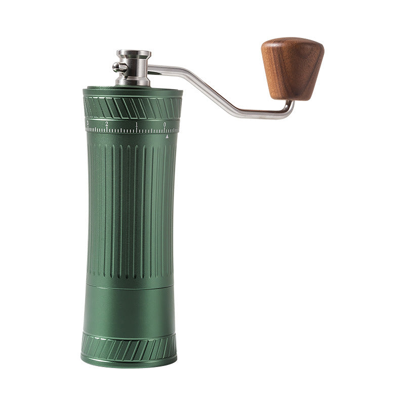 7-Star Manual Coffee Grinder 38mm Detachable Burr Core Adjustable Coarse to Fine Grinding Portable Hand Mill for Espresso Maker