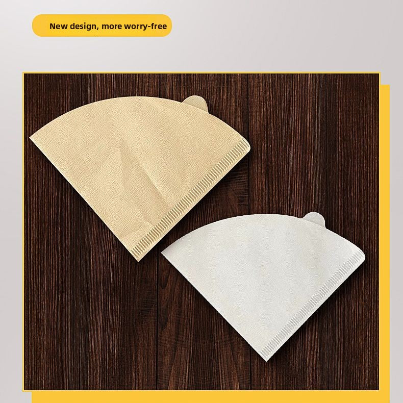 Coffee Filter Papers, Paper Coffee Filters Size 02 Coffee Filter Papers, Unbleached Cone Filter Paper Compatible with Coffee Dripper and Pour Over Coffee Maker Coffee Filters Paper 1-4 Cups