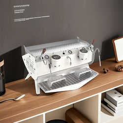 Cafe Single And Double Group Coffee Maker Commercial Espresso Coffee Machine For Sale