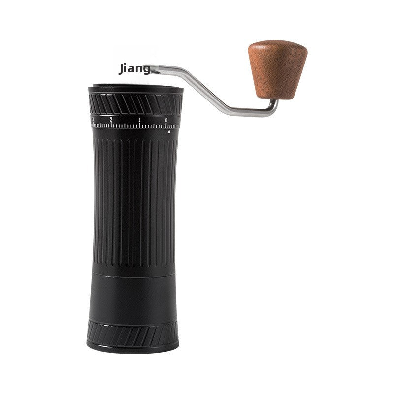 7-Star Manual Coffee Grinder 38mm Detachable Burr Core Adjustable Coarse to Fine Grinding Portable Hand Mill for Espresso Maker