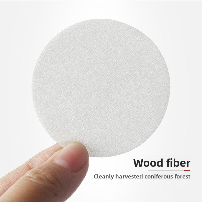 Coffee Filters Papers, 100 Pcs×58mm Round Coffee Filters Papers, Micro Paper Filters Replacement Compatible with Coffee and Espresso Maker - Natural