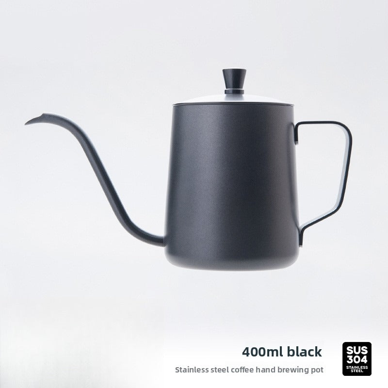 Stainless Steel Pour-over Coffee Maker Hanging Ear Hand Brewing Pot Household Long-spout Fine Mouth Kettle Drip Kettle Long Pot