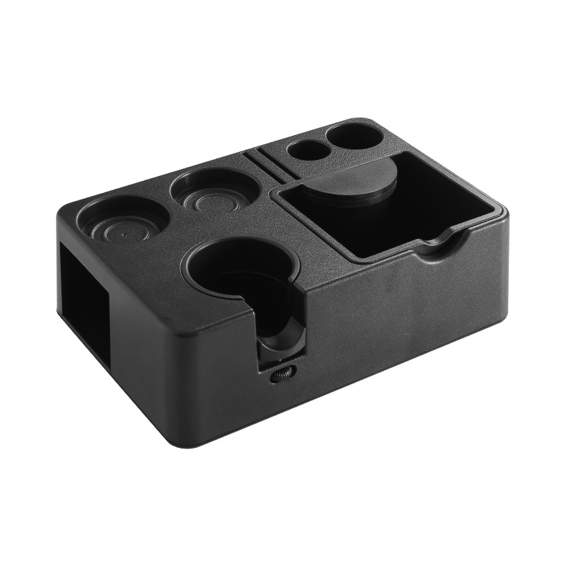 Espresso Tamping Station, Organizer Box Fit for Storage 51/53/ 58MM Espresso Tamper, Espresso Accessories Multifunctional Base
