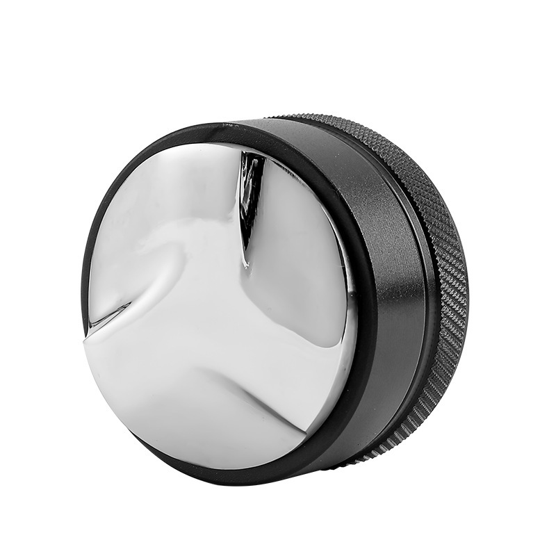 Coffee Distributor Espresso Distribution Tool/Leveler 3 Angled Slopes Adjustable Palm Tamper Fits 51/53/58mm Portafilter Depth