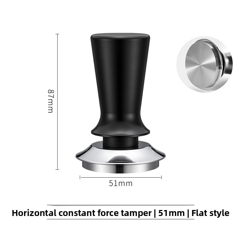 Coffee dispenser 51/53.35/58.35MM espresso tamper impact constant pressure coffee tamper barista tool