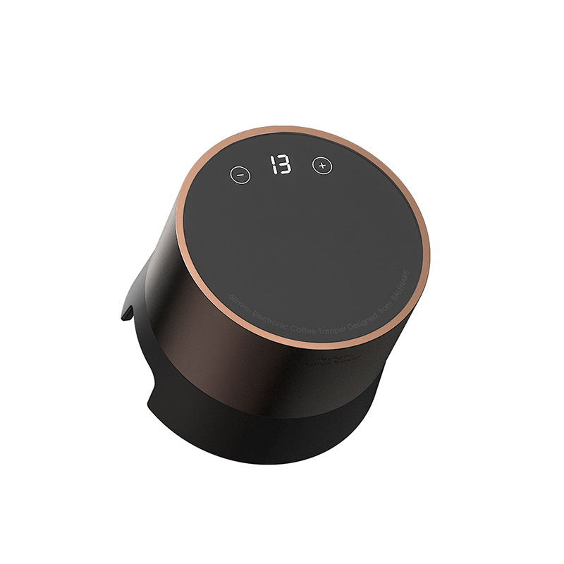 58mm Smart Electric Coffee Tamper - 20 Adjustable Pressures, Effortless Rotation, Type-C Fast Charge, Long Battery Life