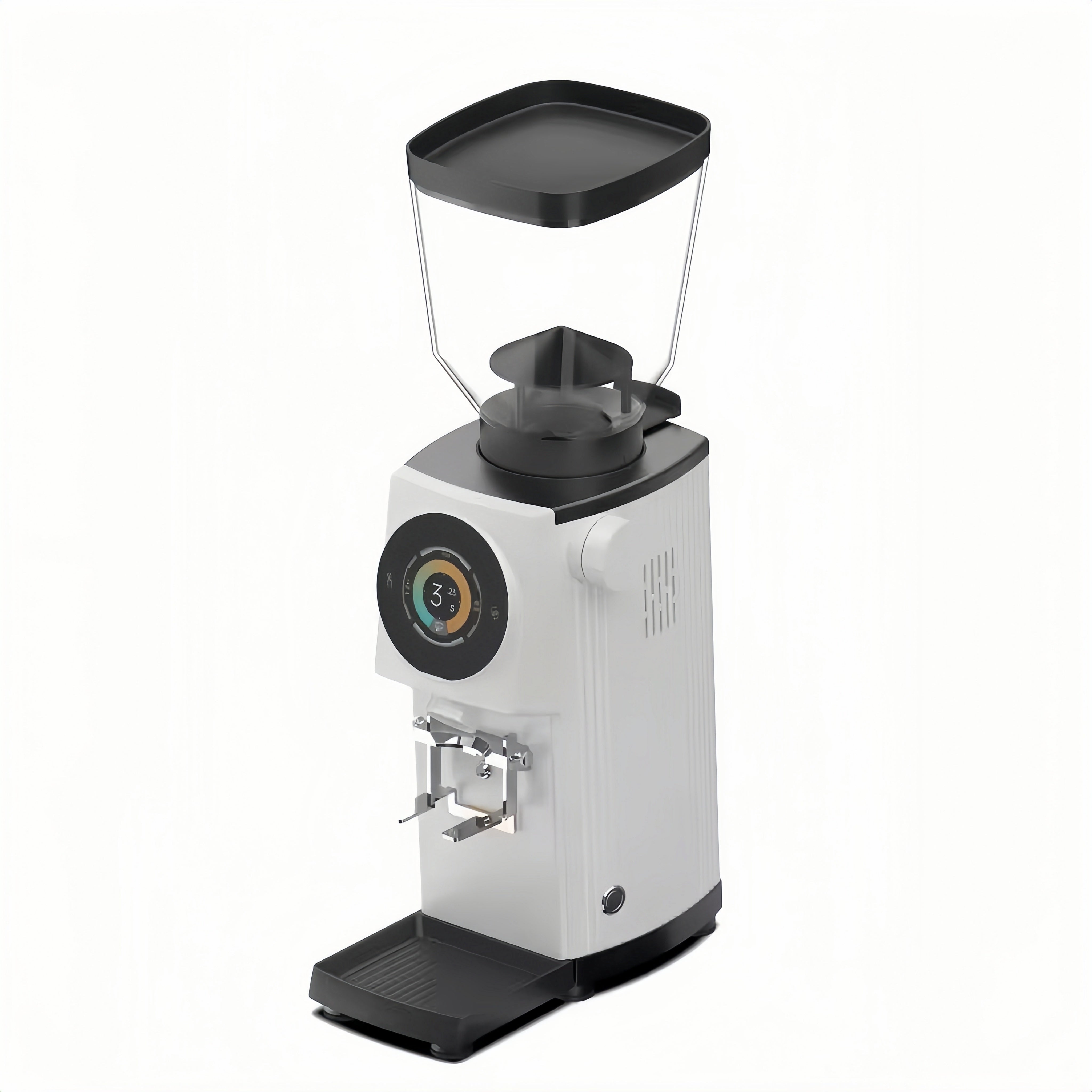 G83E Commercial Coffee Grinder - 83mm Flat Burr, Plasma Anti-Static Technology, HD Touch Display, 1100g Capacity