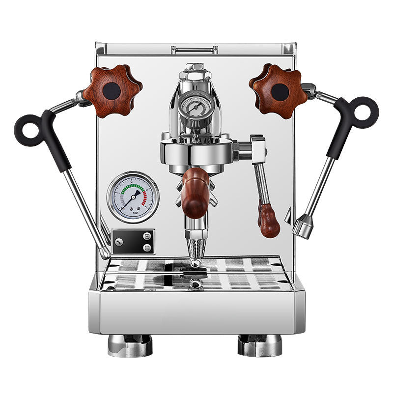 Automatic Espresso Coffee Machine, E61 Brewing head Brew Strength Settings and 2LWater storage boiler Custom pre-soak time for Coffee Shop, School, Office Building ﻿