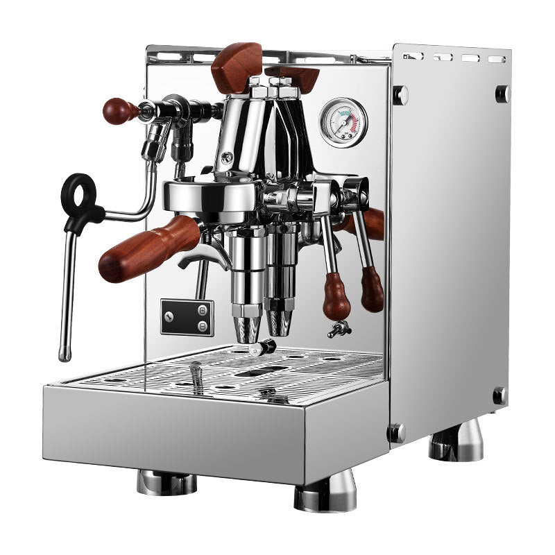 Espresso machine, home/commercial Semi-Automatic Espresso machine,Features with E61 brew head, rotary pump, stainless steel design