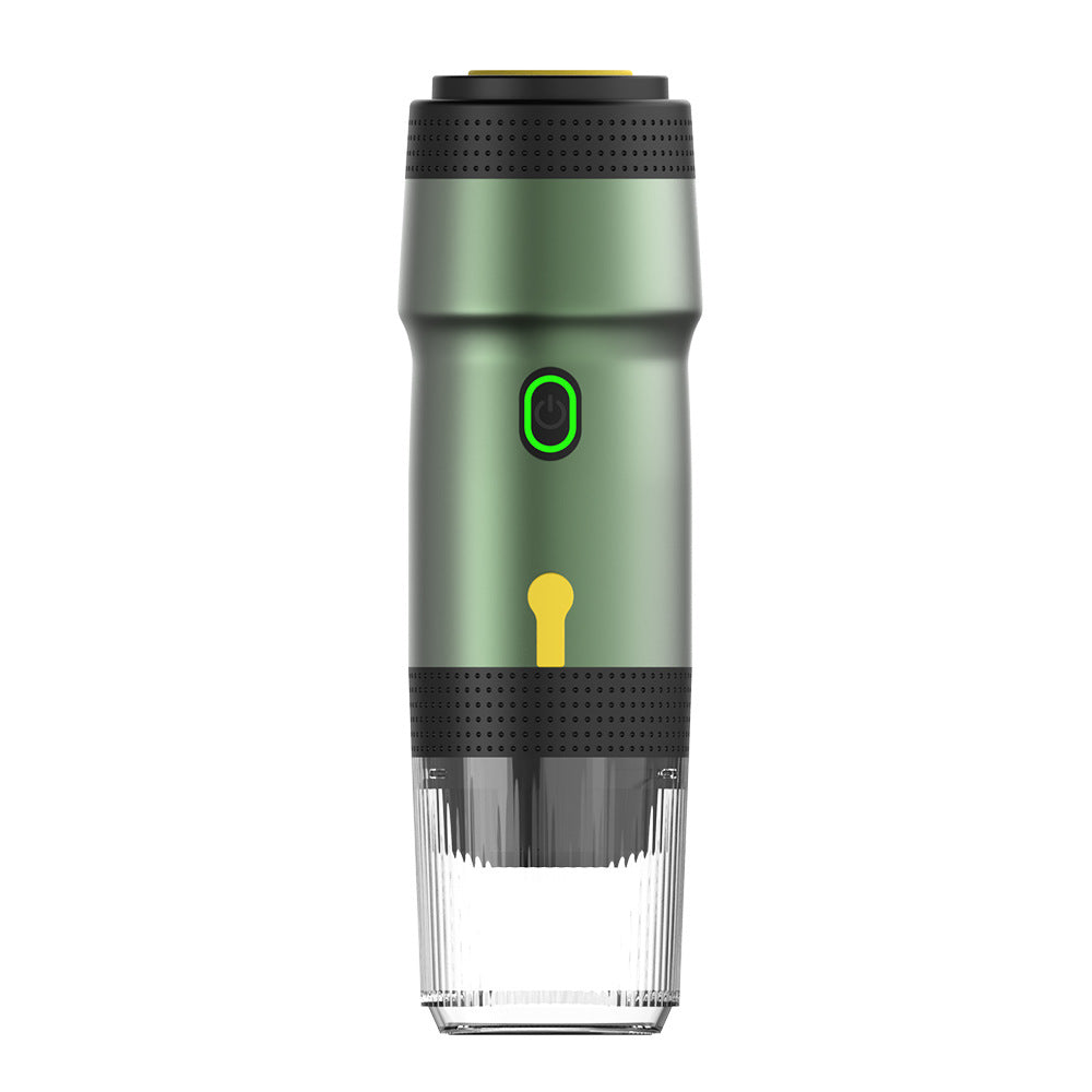 Portable Espresso Machine, 3 in 1 20 Bar Pressure USB Car Charger Automatic Capsule Coffee Machine, Small Travel Expresso Maker for Camping, RV, Hiking, Office